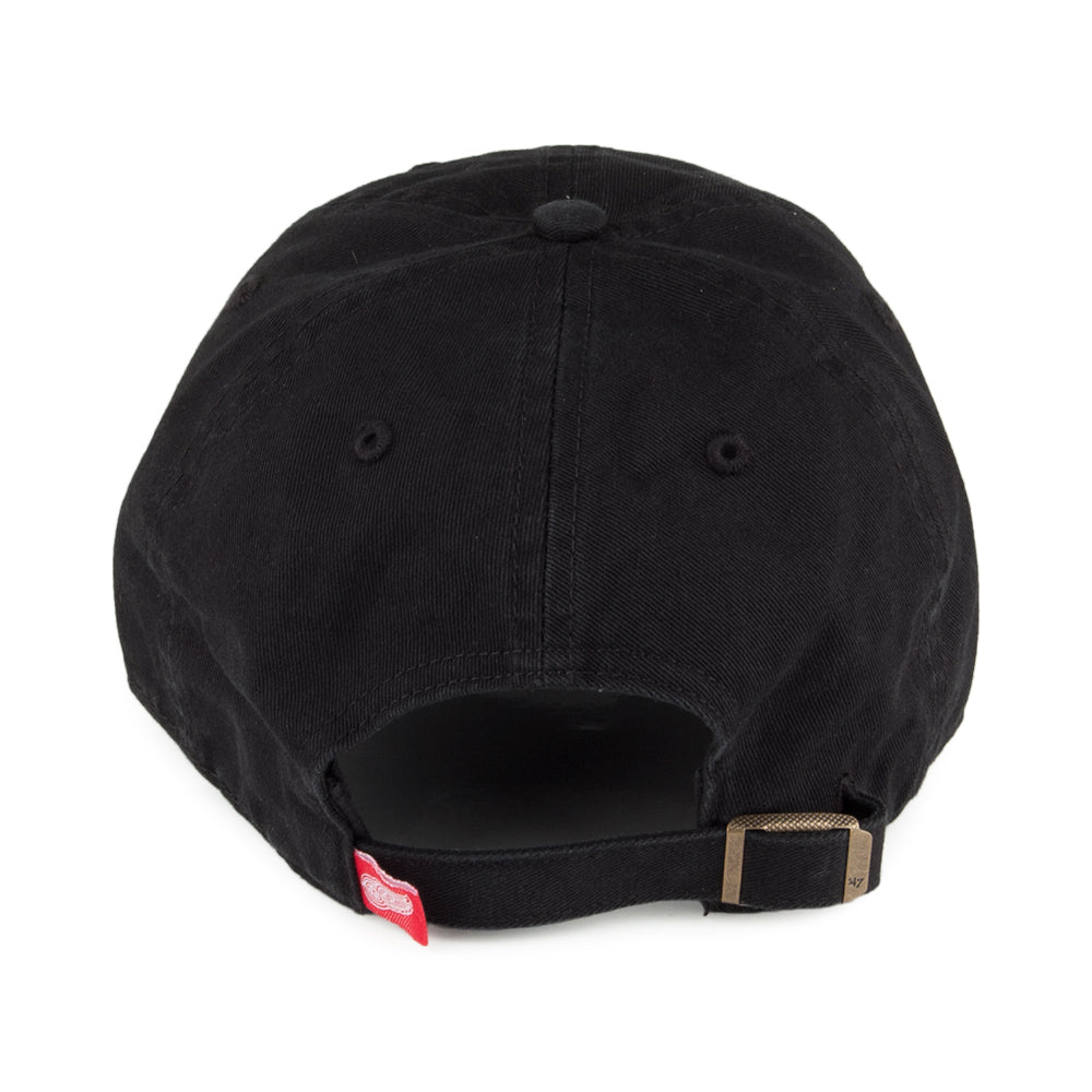 47 Brand Detroit Red Wings Baseball Cap - Clean Up - Schwarz