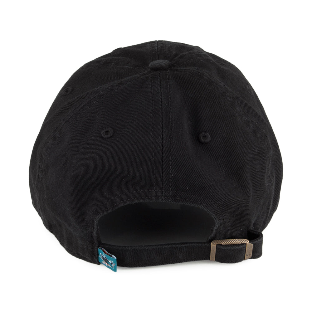 47 Brand San Jose Sharks Clean Up Cap - Schwarz