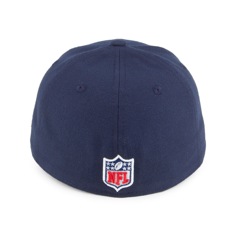 New Era 59FIFTY New England Patriots Cap - NFL Team Classic Low Crown - Marineblau