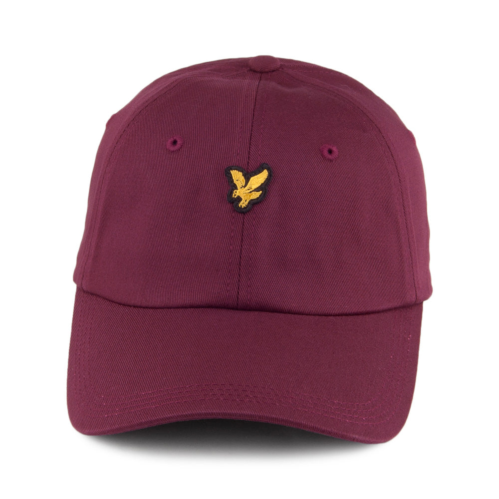 Lyle & Scott Vintage Baseball Cap - Weinrot