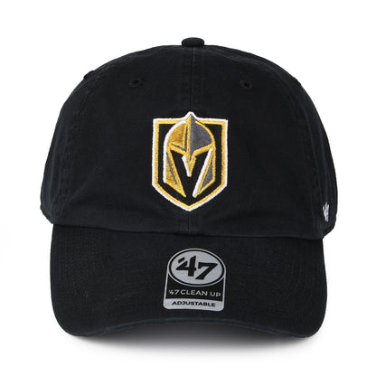 47 Brand Vegas Golden Knights Baseball Cap - NHL Clean Up - Schwarz