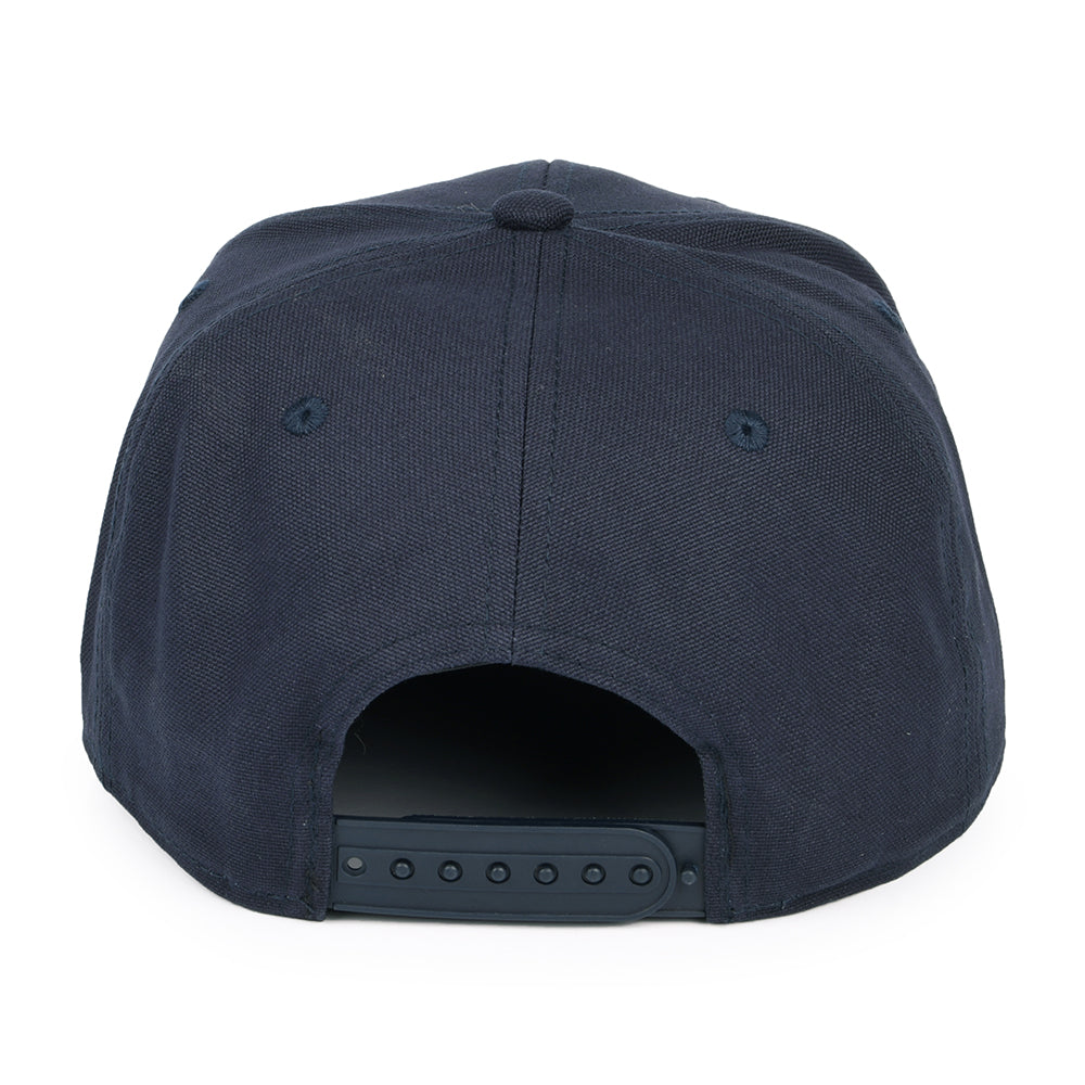 Carhartt WIP Logo Snapback Cap - Dunkles Marineblau