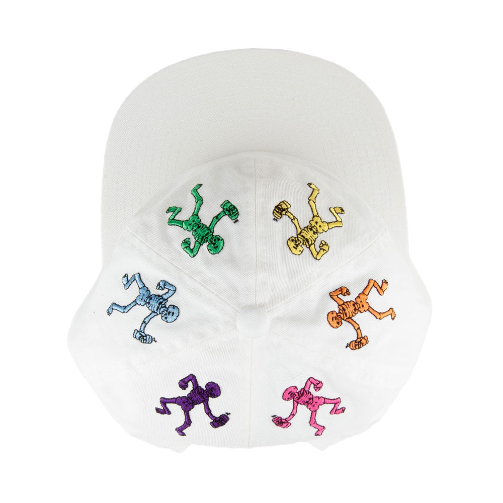 HUF Owsley 6 Paneelen Snapback Cap - Weiß