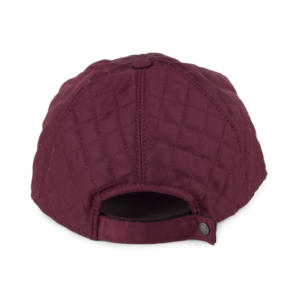Betmar Classic Gesteppte Regen Baseball Cap - Pflaume