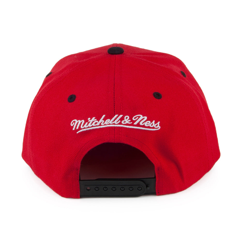 Mitchell & Ness Atlanta Hawks - Zig Zag - Rot-Schwarz