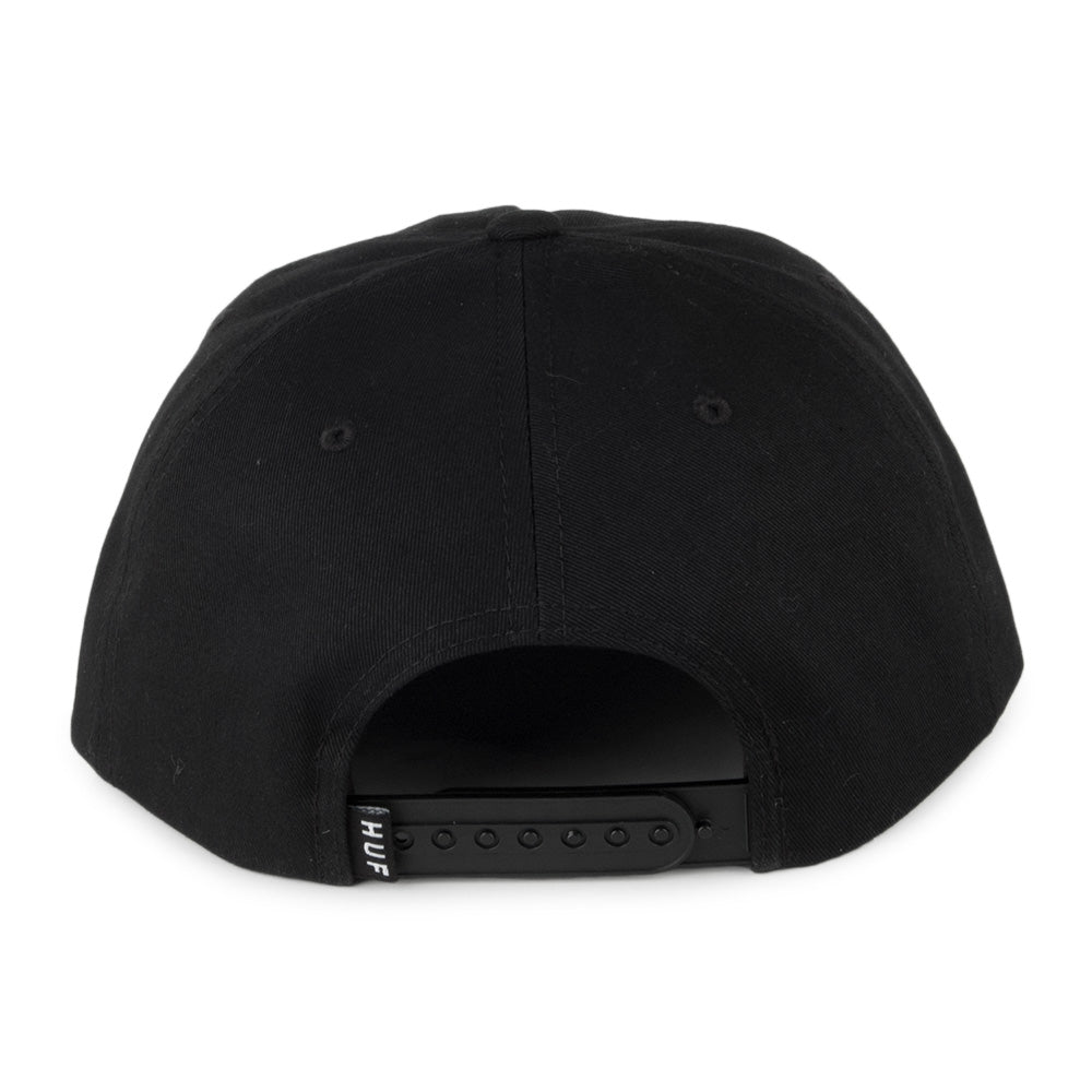 HUF Corps Snapback Cap - Schwarz
