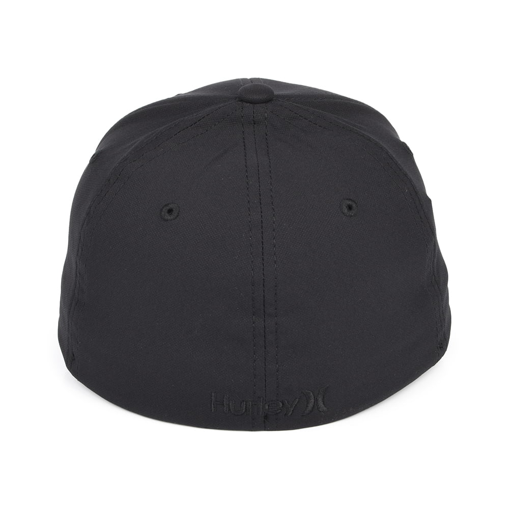 Hurley Dri-Fit One & Only Flexfit Baseball Cap - Schwarz