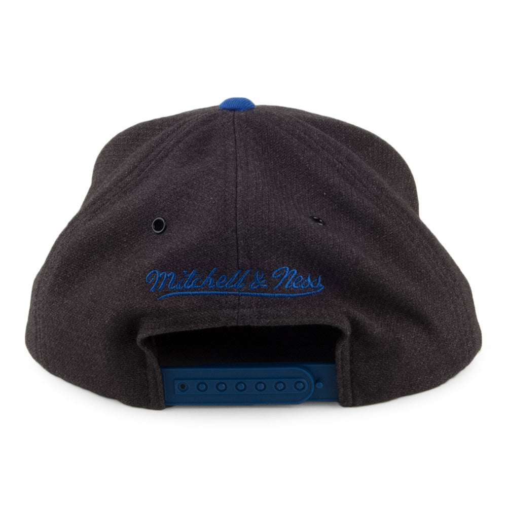Mitchell & Ness Golden State Warriors Snapback - Woven Reflective - Anthrazit-Blau