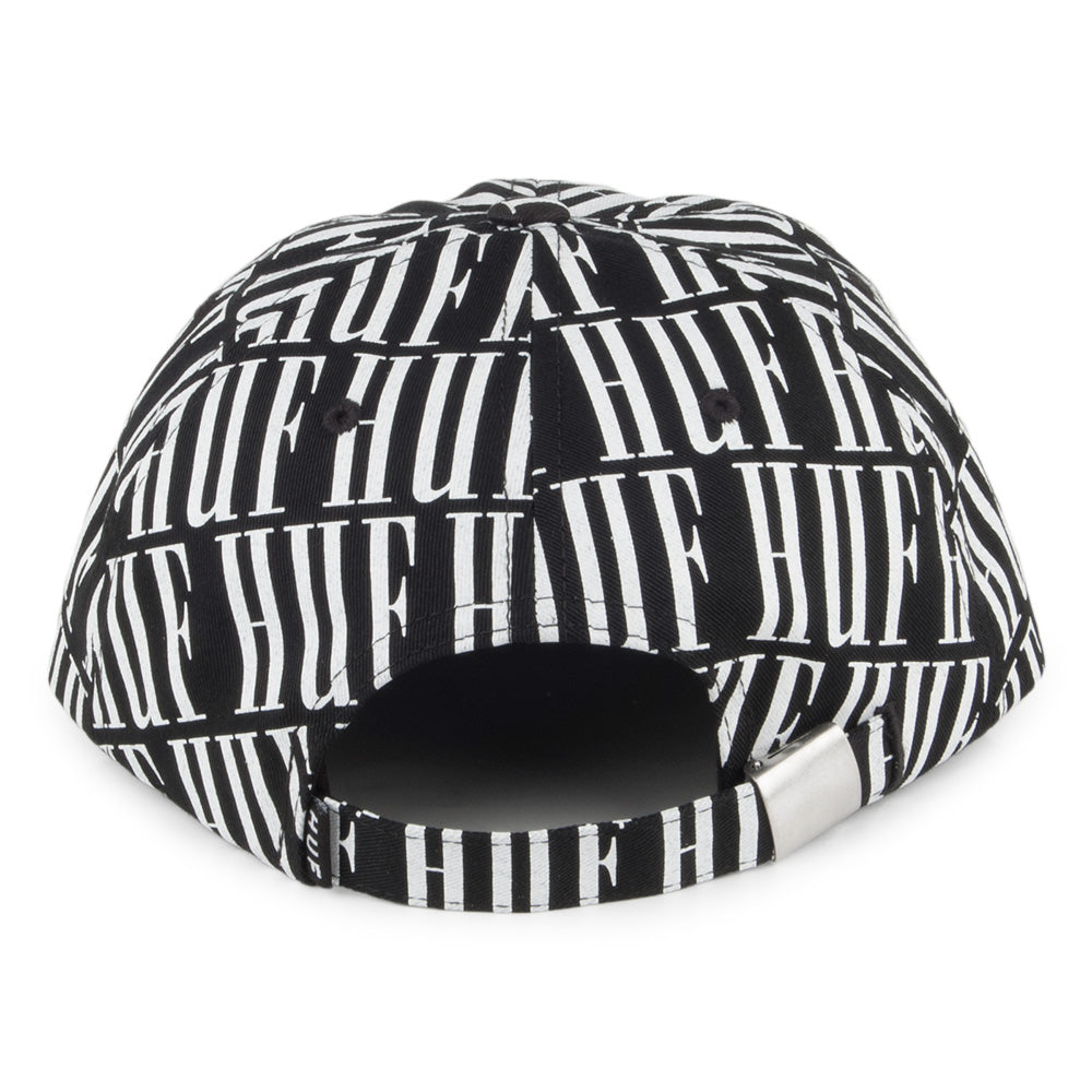 HUF Night Market 6 Paneele Cap - Schwarz