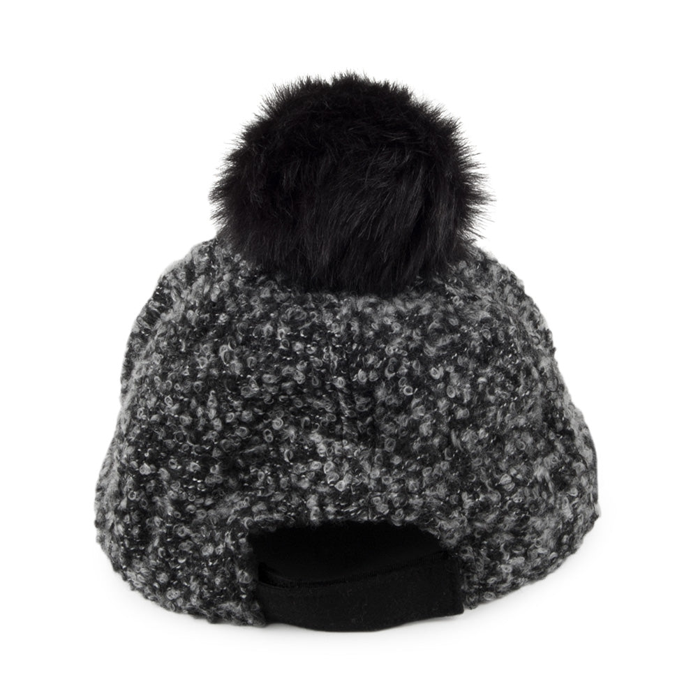 Scala Baseball Cap Mit Bommel - Schwarz