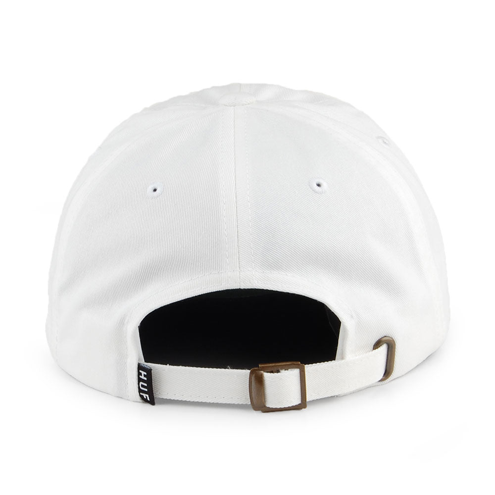 HUF Love Curved Visor Baseball Cap - Weiß