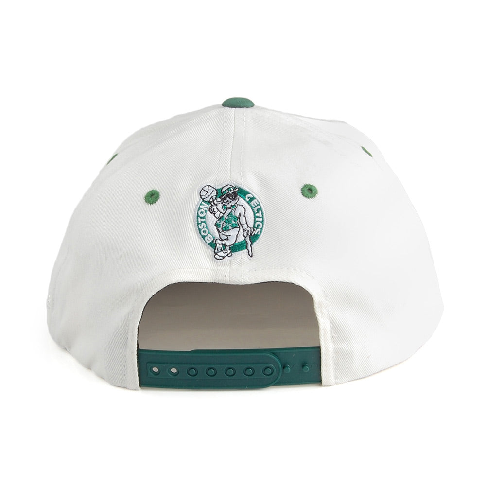 Mitchell & Ness Boston Celtics Snapback Cap - Dunk - Cremeweiß-Grün
