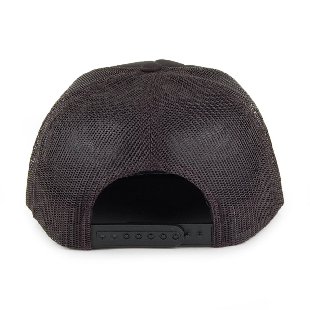 Brixton Palmer Tonal Netz Trucker Cap - Schwarz