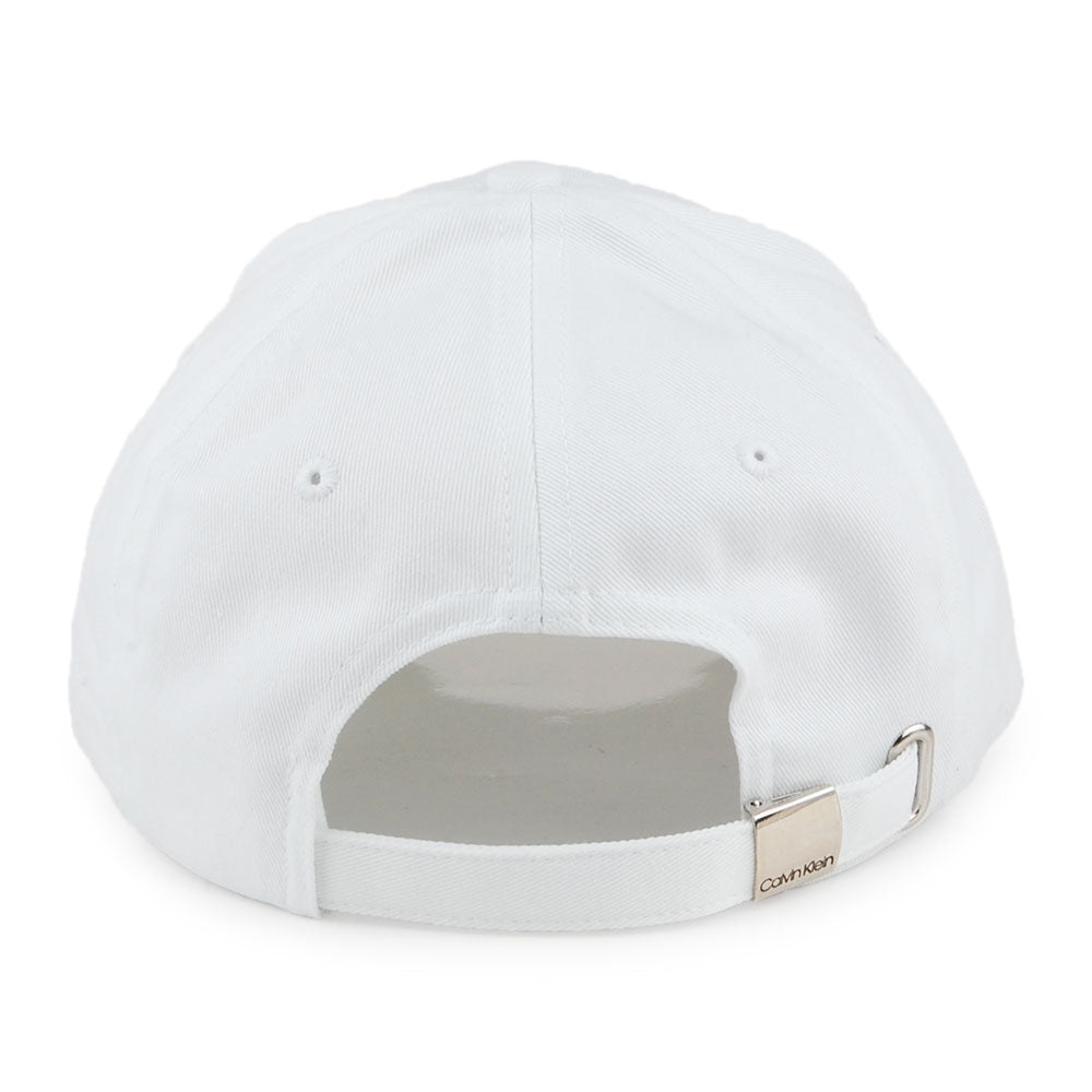 Calvin Klein Metal CK Baseball Cap - Weiß