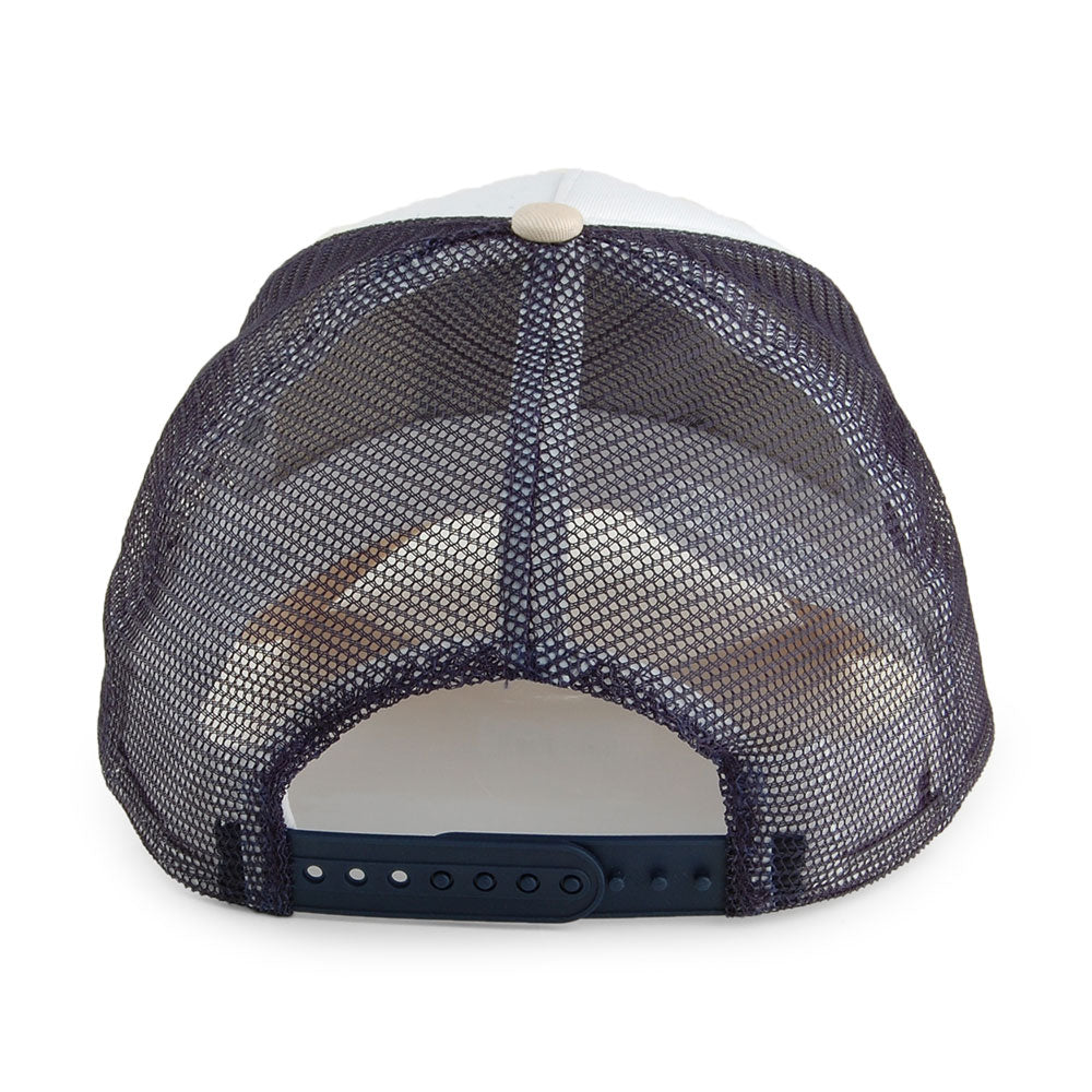 New Era Buffalo State Patch Trucker Cap - Weiß-Steinfarben