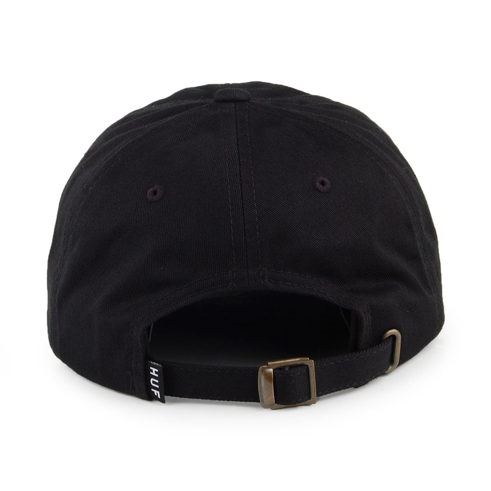 HUF Mini Triple Triangle Curved Visor Baseball Cap - Schwarz