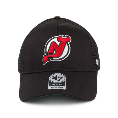 47 Brand New Jersey Devils Trucker Cap - Branson MVP - Schwarz