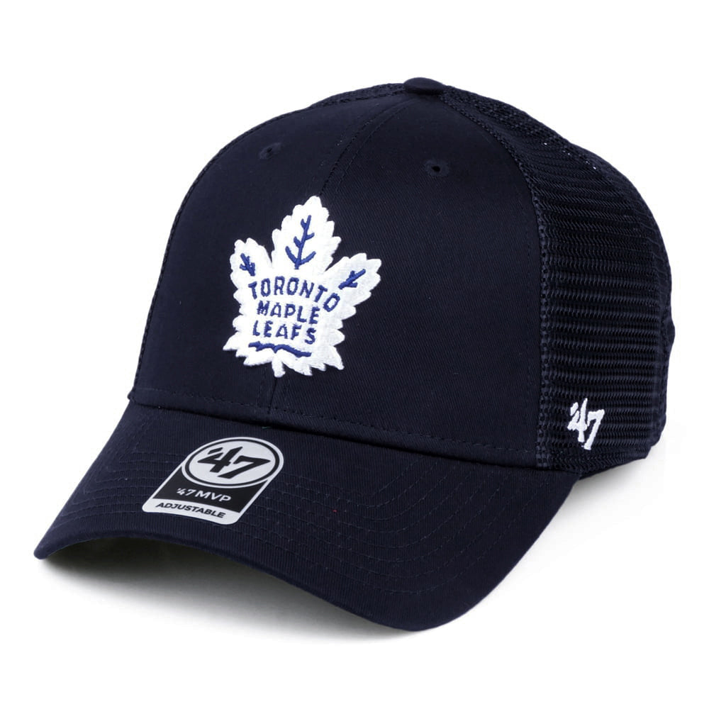 47 Brand Toronto Maple Leafs Trucker Cap - Branson MVP - Marineblau