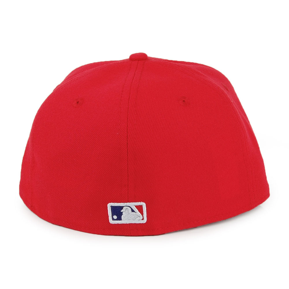 New Era 59FIFTY L.A. Dodgers Baseball Cap - MLB League Essential - Scharlachrot