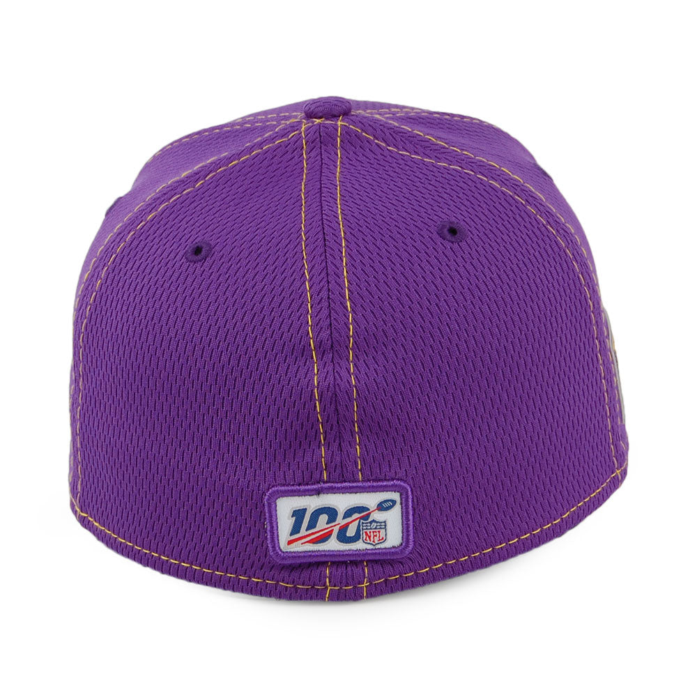New Era 39THIRTY Minnesota Vikings Baseball Cap - NFL Onfield Road - Lila