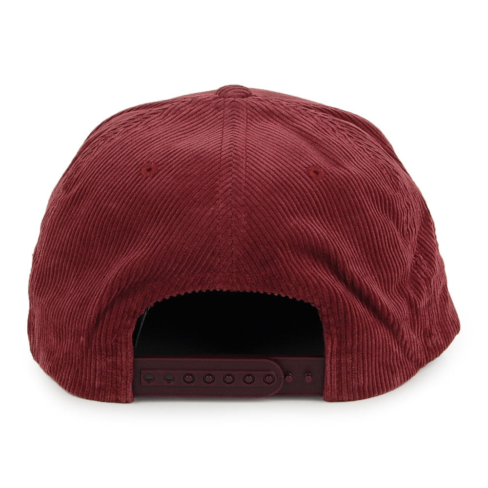 Brixton Rival Kord Snapback Cap - Kastanienbraun