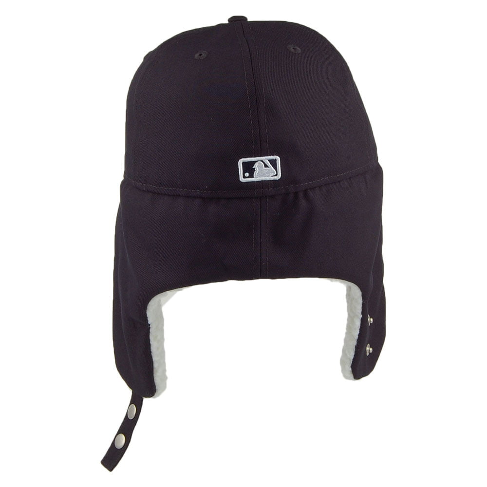 New Era 59FIFTY L.A. Dodgers Baseball Cap mit Ohrenklappen - MLB Dogear - Marineblau-Weiß