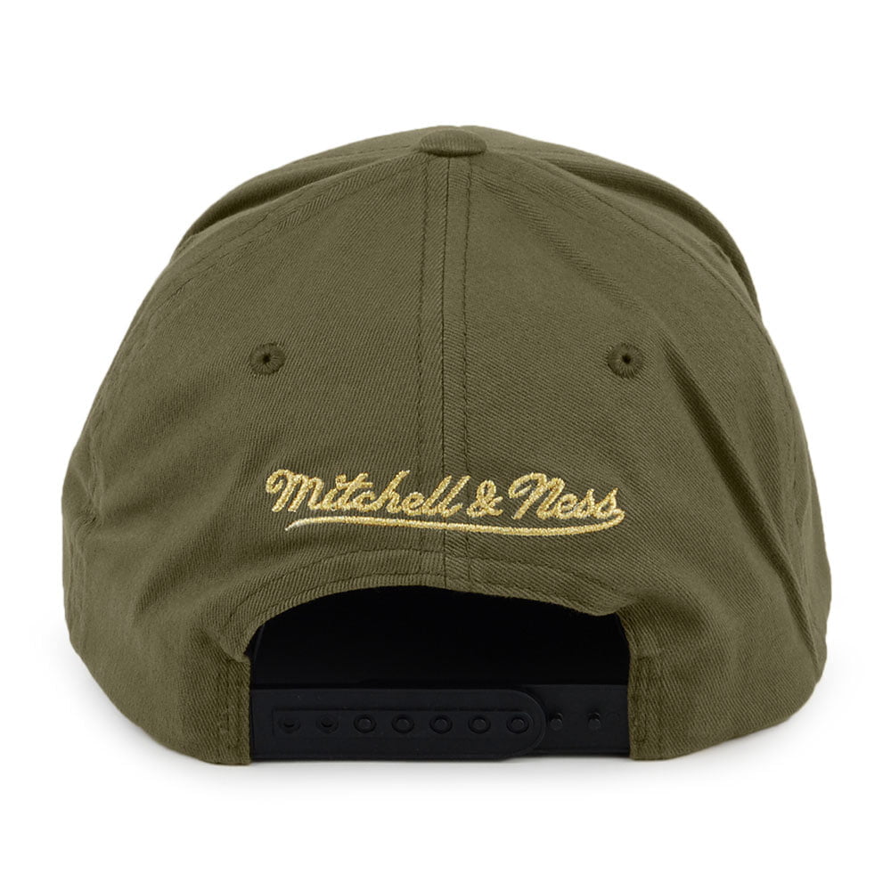 Mitchell & Ness Toronto Raptors Snapback Cap - Captain - Olivgrün