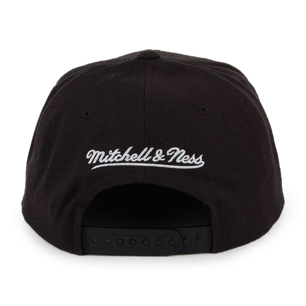 Mitchell & Ness Michigan State Spartans Snapback Cap - Core Wool Solid - Schwarz