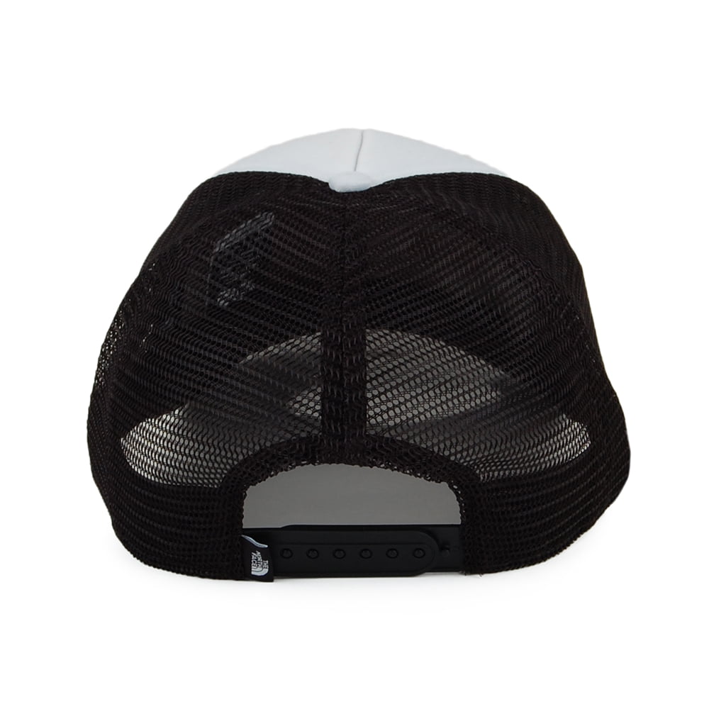 The North Face TNF Logo Deep Fit Trucker Cap - Pink-Weiß