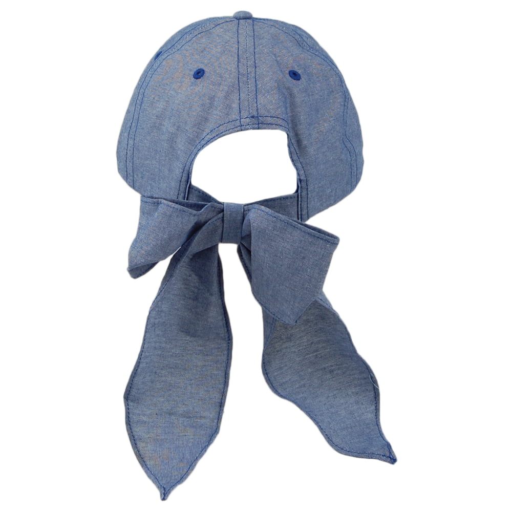 Betmar Astrid Bow Baseball Cap - Denim