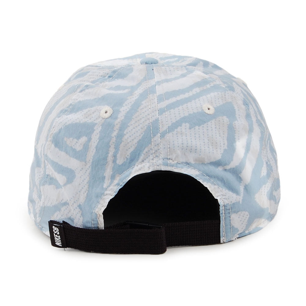 Nike SB H86 AOP Flat Bill Baseball Cap - Blau-Weiß