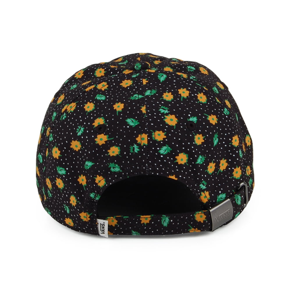 Vans Court Side Polka Ditsy Baseball Cap - Schwarz-Orange