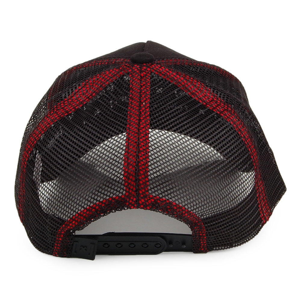Capslab Taz Trucker Cap - Looney Tunes - Schwarz-Rot