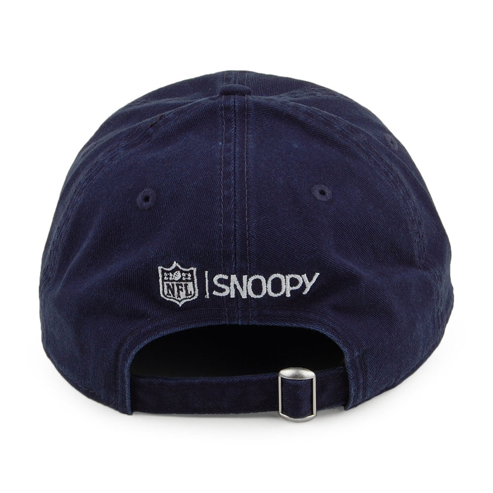 New Era 9FORTY New England Patriots Baseball Cap - NFL & Peanuts - Woodstock - Blau
