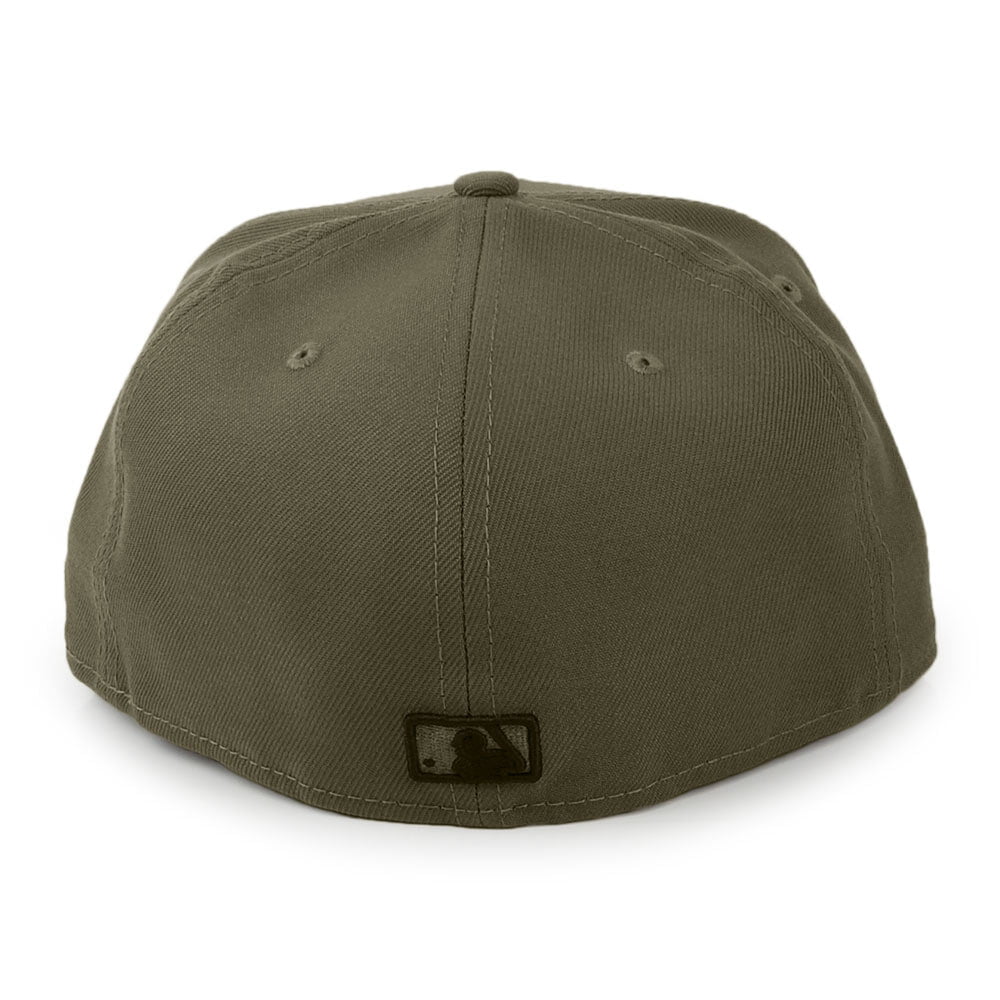 New Era 59FIFTY L.A. Dodgers Baseball Cap MLB Essential - Olivgrün