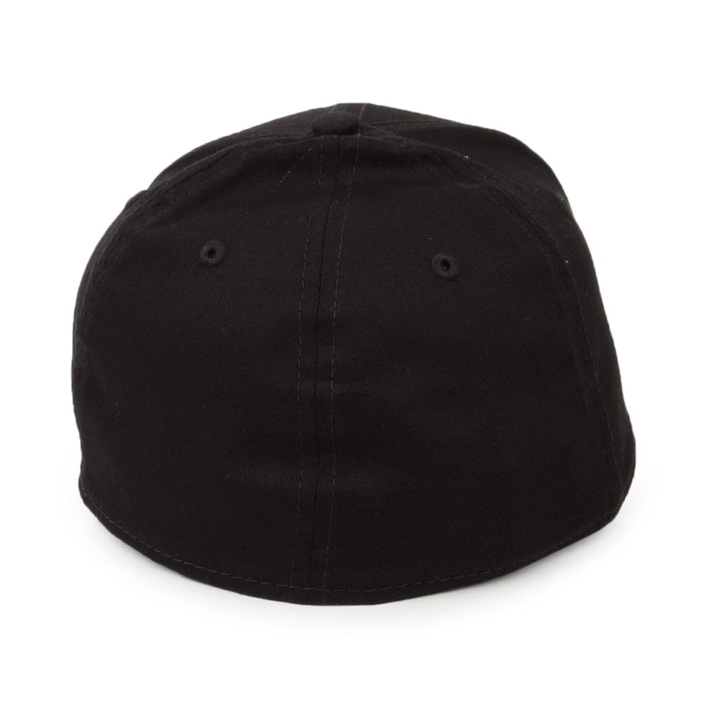 New Era 39THIRTY Baseball Cap MLB League Shield - Schwarz