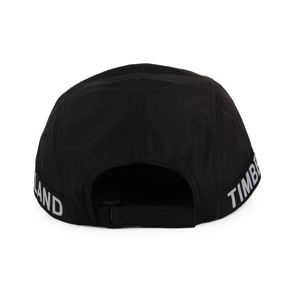 Timberland Jacquard Logo 5 Paneelen Cap - Schwarz