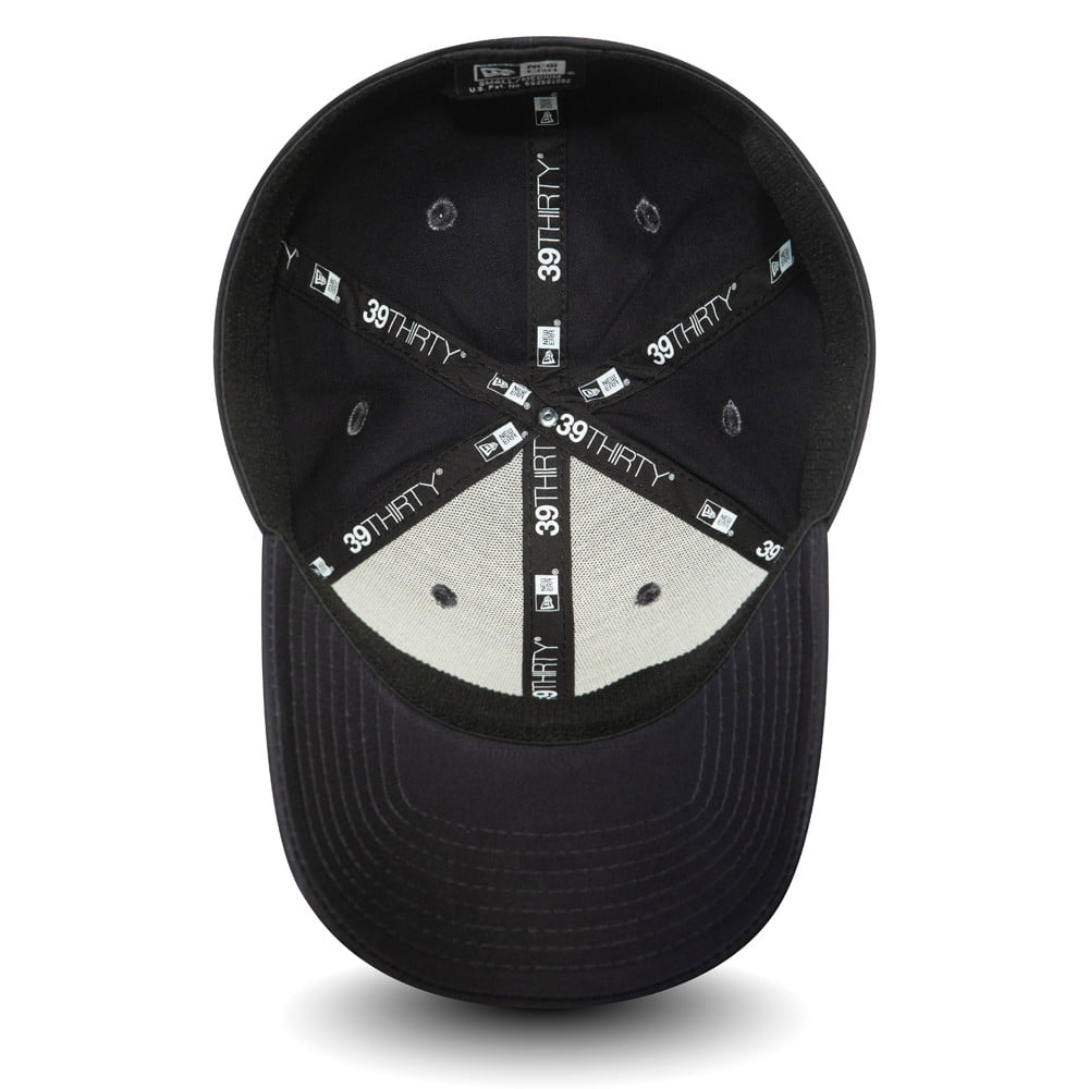 New Era 39THIRTY Baseball Cap - Cursive Logo - Marineblau