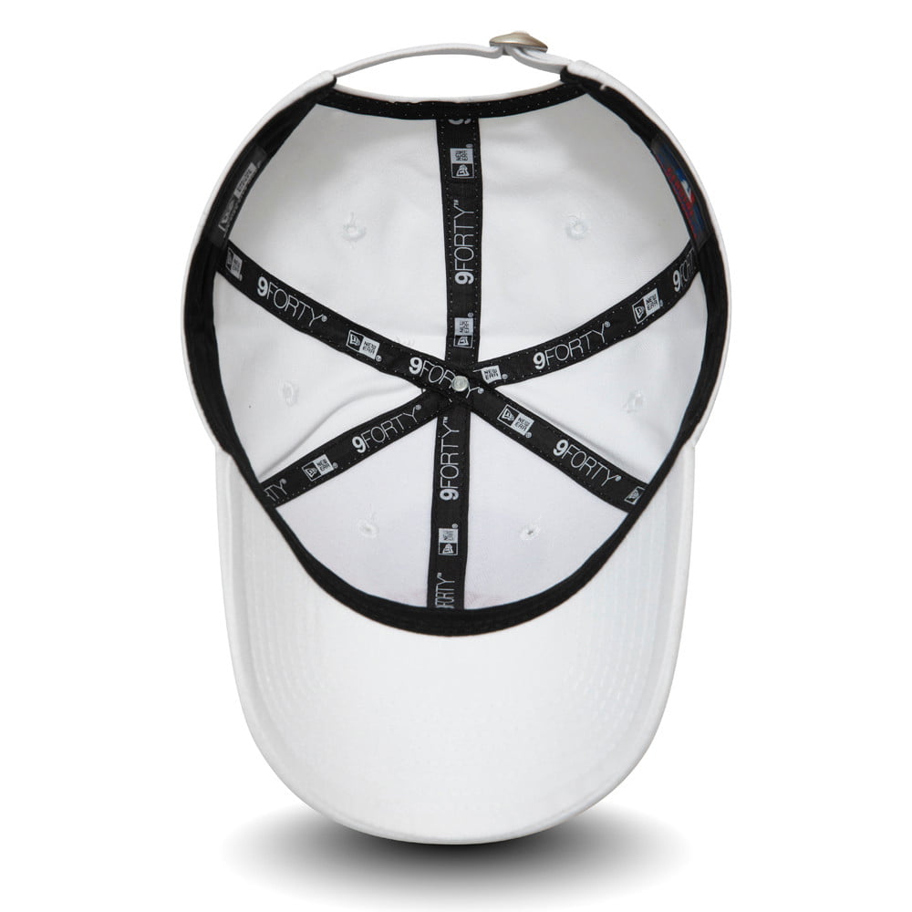 New Era 9FORTY II New York Yankees Baseball Cap - MLB League Essential - Weiß-Rot