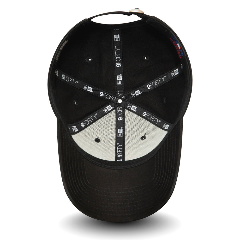 New Era 9FORTY New York Yankees Baseball Cap MLB League Essential - Schwarz-Rot