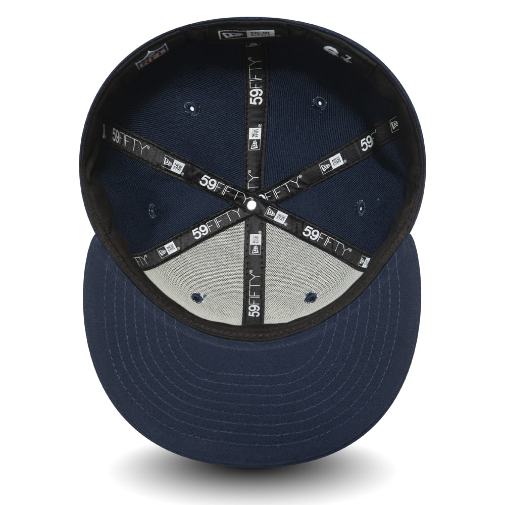 New Era 59FIFTY Los Angeles Rams Baseball Cap - NFL Team Tonal Shadow Logo - Marineblau