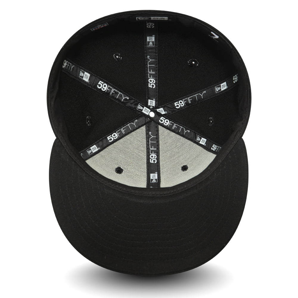New Era 59FIFTY Pittsburgh Steelers Baseball Cap - NFL Team Tonal Shadow Logo - Schwarz