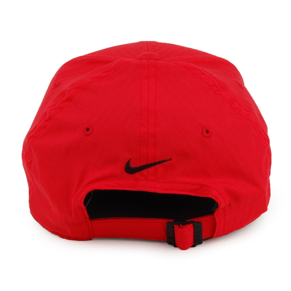 Nike Golf Legacy 91 Tech Tonal Stripe Unbedruckte Baseball Cap - Rot