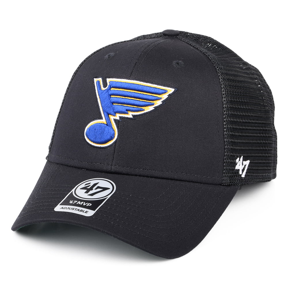 47 Brand St Louis Blues Trucker Cap Branson MVP - Marineblau