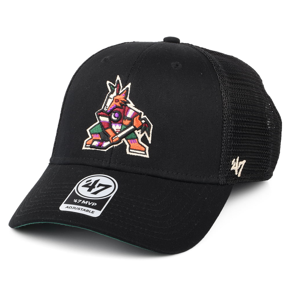 47 Brand Arizona Coyotes Trucker Cap Branson MVP - Schwarz