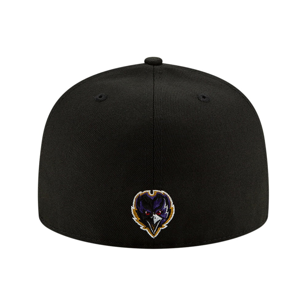 New Era 59FIFTY Baltimore Ravens Baseball Cap NFL Elements 2.0 - Schwarz
