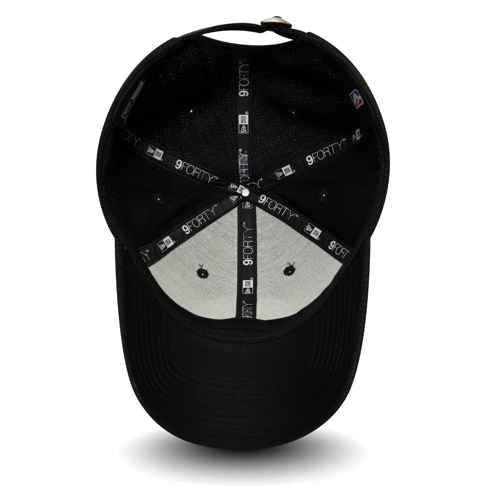 New Era 9FORTY Toronto Raptors Baseball Cap NBA Diamond Era Essential - Schwarz