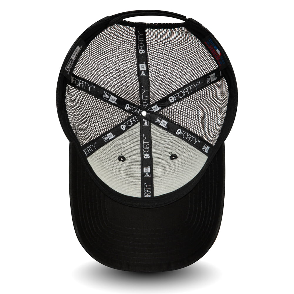 New Era 9FORTY New York Yankees Trucker Cap MLB Seasonal The League - Schwarz