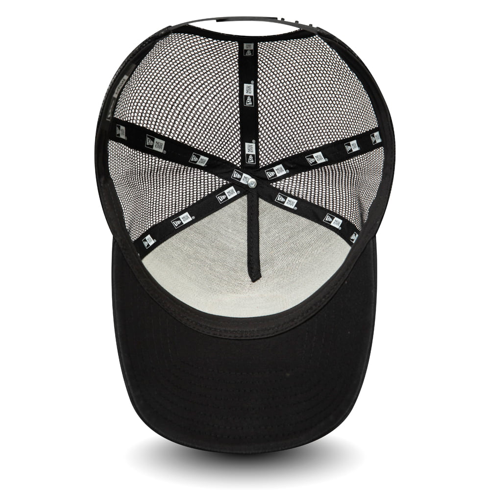 New Era Outdoors A-Frame Trucker Cap - Schwarz