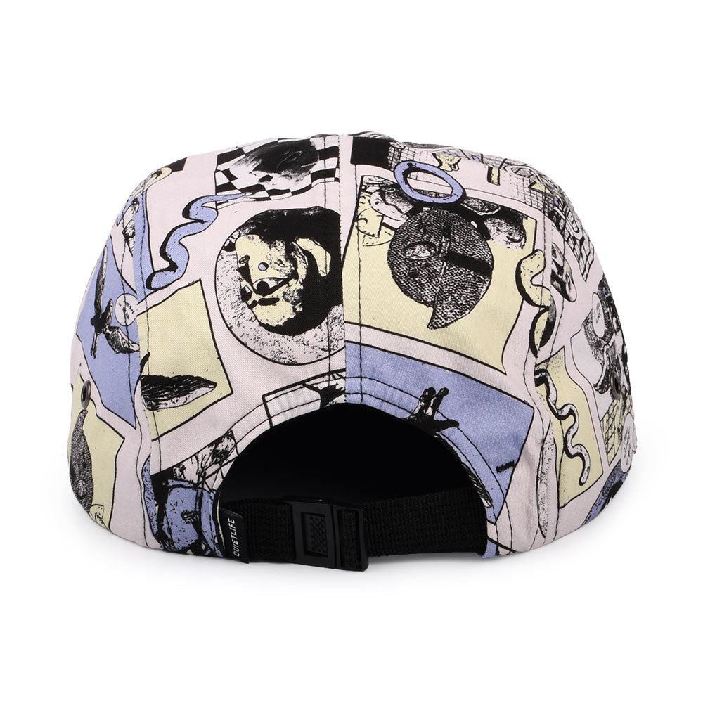 The Quiet Life Marcus 5 Paneelen Cap - Cremefarben-Multi